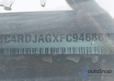 2015 Dodge Durango Sxt из США, поврежденный, VIN 1C4RDJAGXFC946868